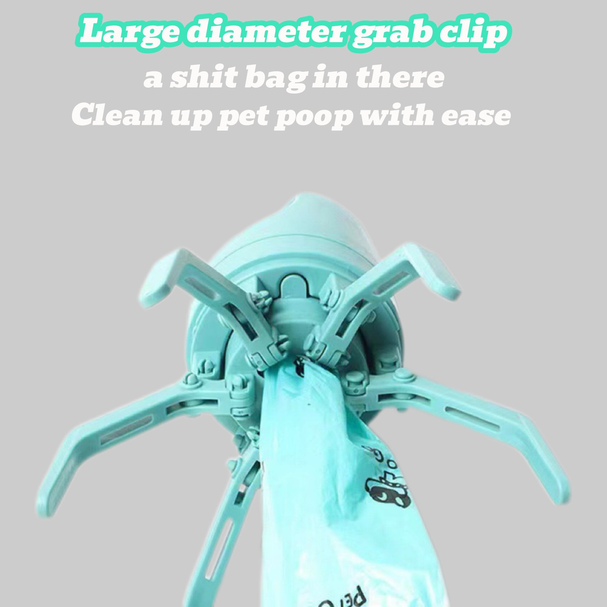 Portable Pet Poop Scooper with Built-in Bag Dispenser - Revitalize Mind Body