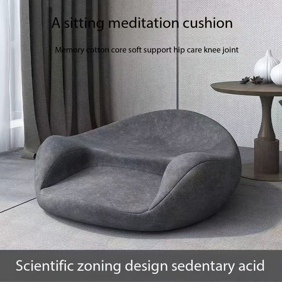 Ergonomic Meditation Cushion With Memory Foam Core Pro