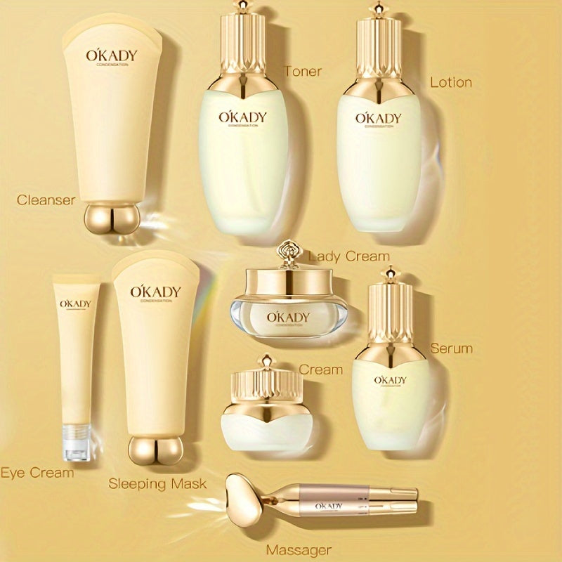 OKADY Ginseng Skincare Set Alcohol Free Hypoallergenic