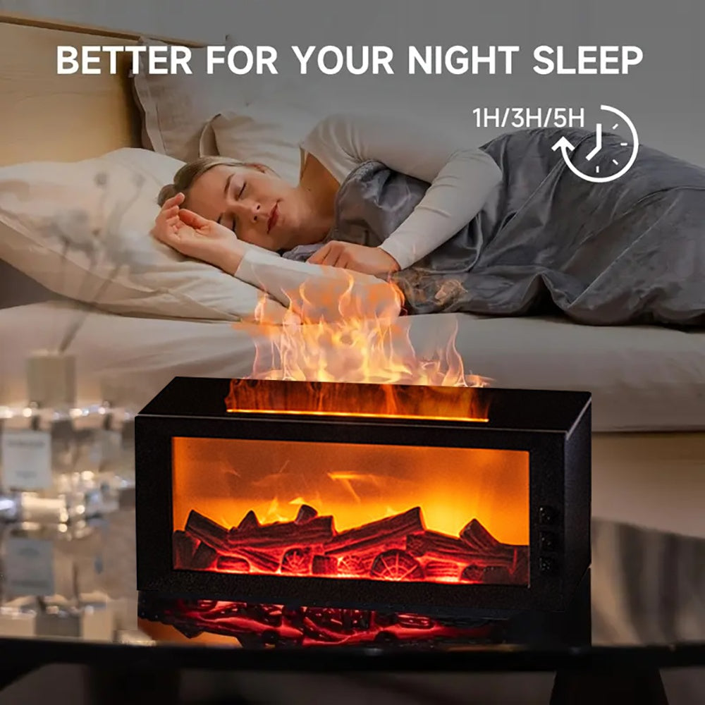 LED Simulated Flame Aromatherapy Diffuser by Unknown Brand