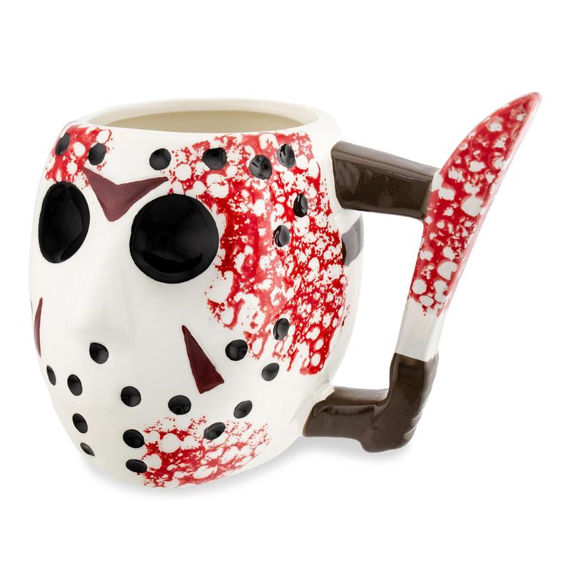 Silver Buffalo Jason Voorhees Mug 3D Sculpted Ceramic Coffee Cup