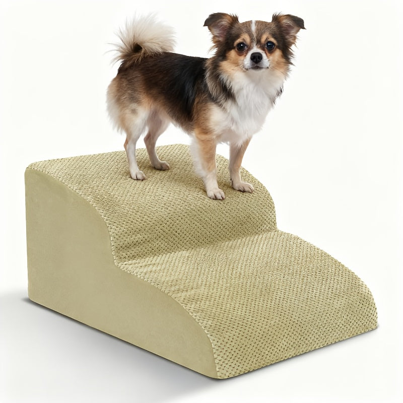 NIUBYA Premier Wide Dog Stairs with Non Slip Bottom