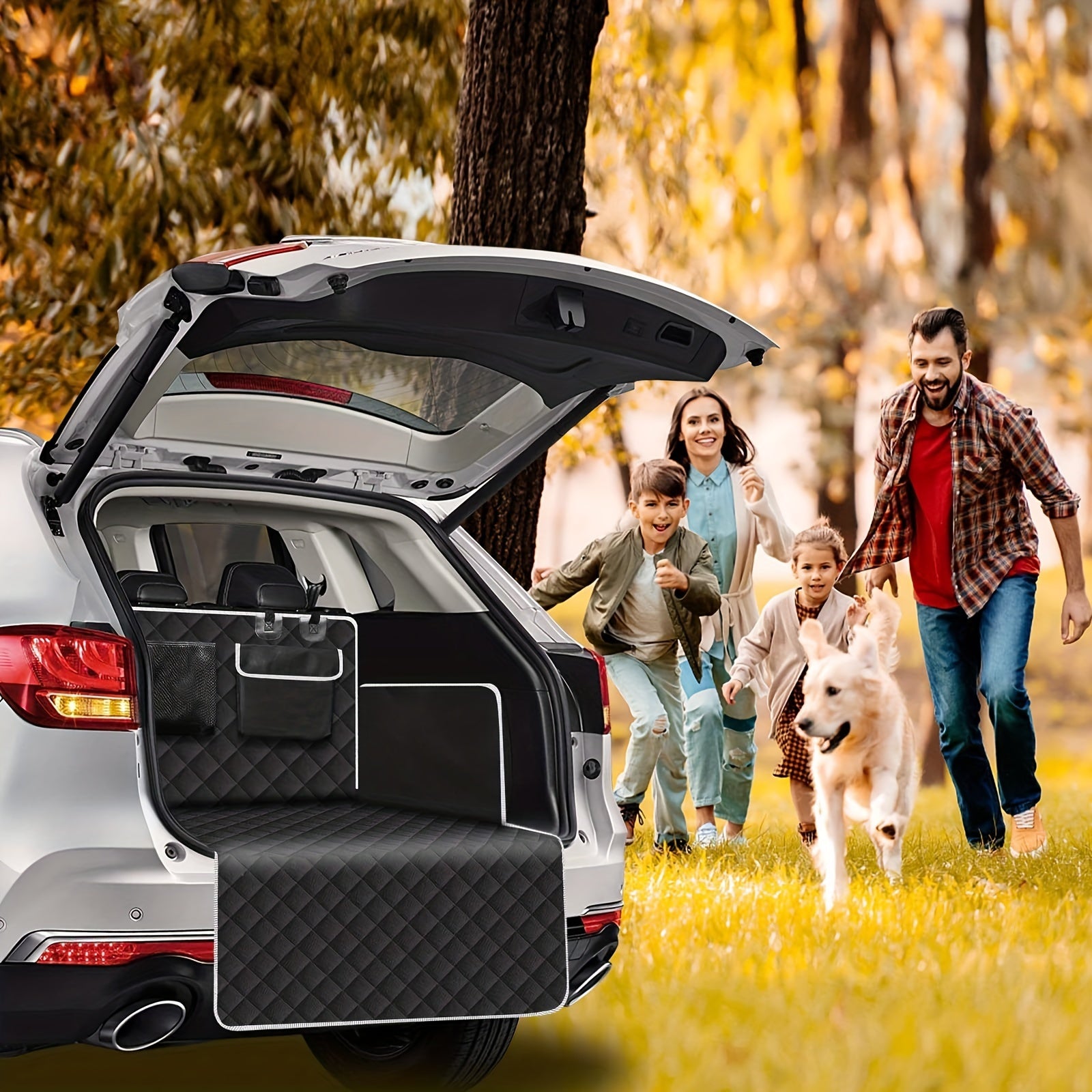 Waterproof SUV Cargo Liner For Dogs With Bumper Flap - Revitalize Mind Body
