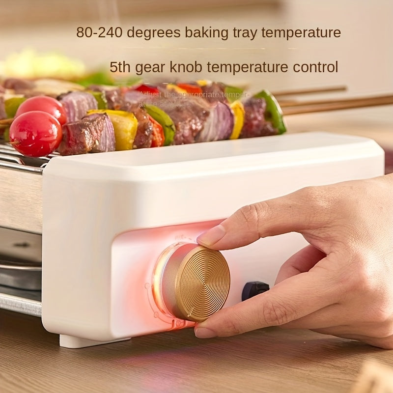 Non-Stick 4-In-1 Sausage Grill With Silicone Accessories