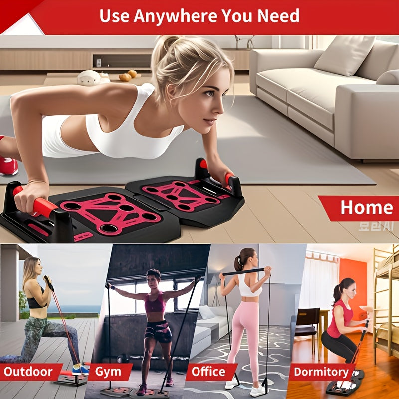 Revitalize Mind Body 9 In 1 PushUpBoard FitnessEquipmentKit
