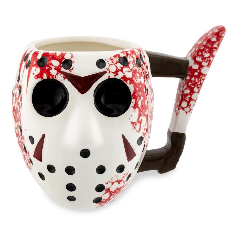 Silver Buffalo Jason Voorhees Mug 3D Sculpted Ceramic Coffee Cup