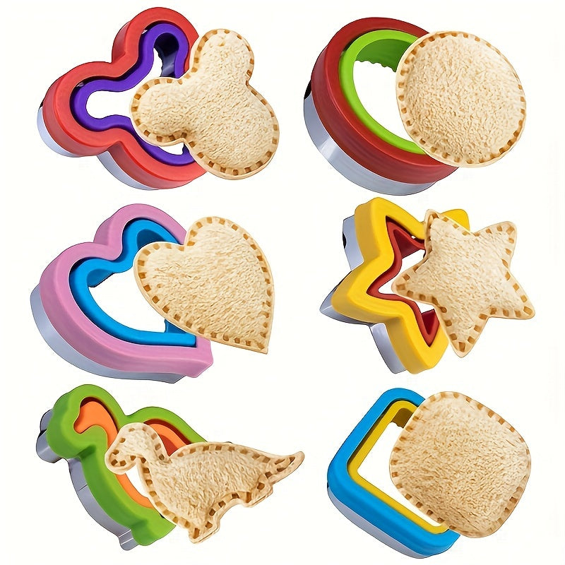 Mickey Dinosaur Sandwich Biscuit Mold and Sealer Set