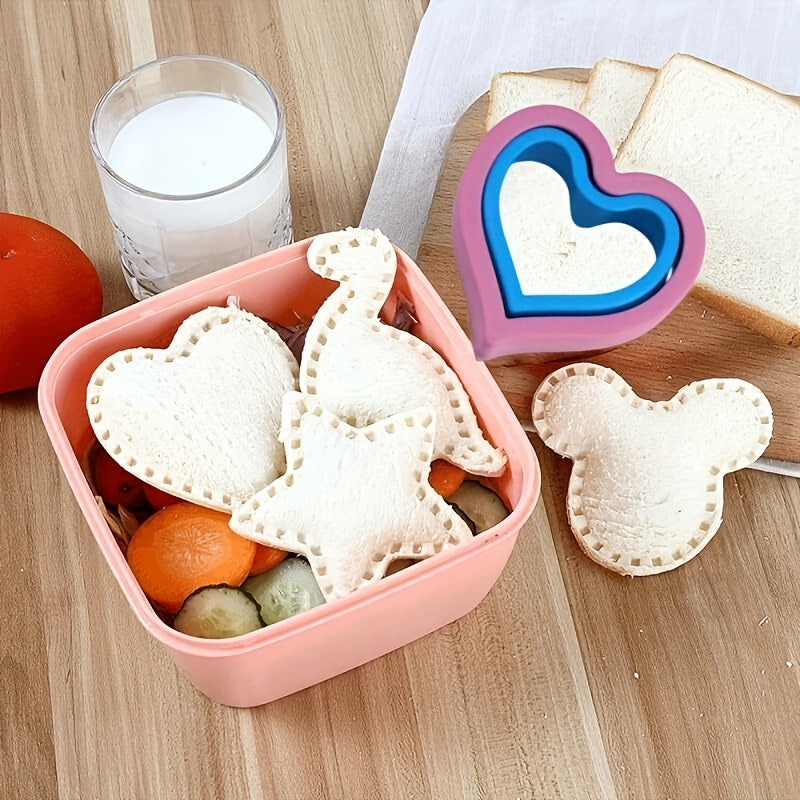Mickey Dinosaur Sandwich Biscuit Mold and Sealer Set