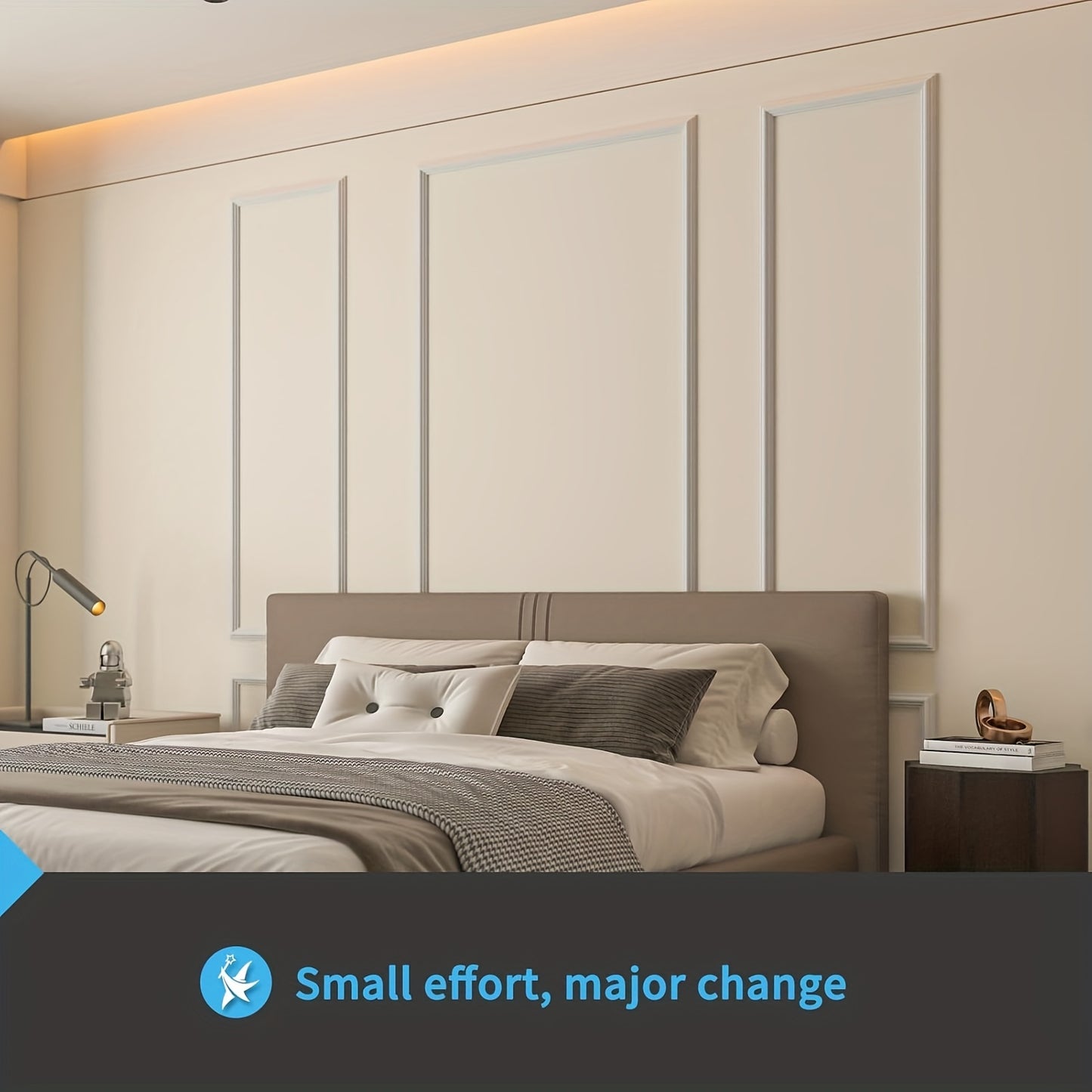 Art3d Ready To Assemble Wainscoting Panels Set Of 6