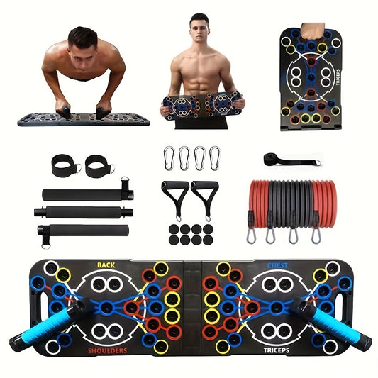 Extended Push Up Board Multifunction Chest Training Equipment Home Gym