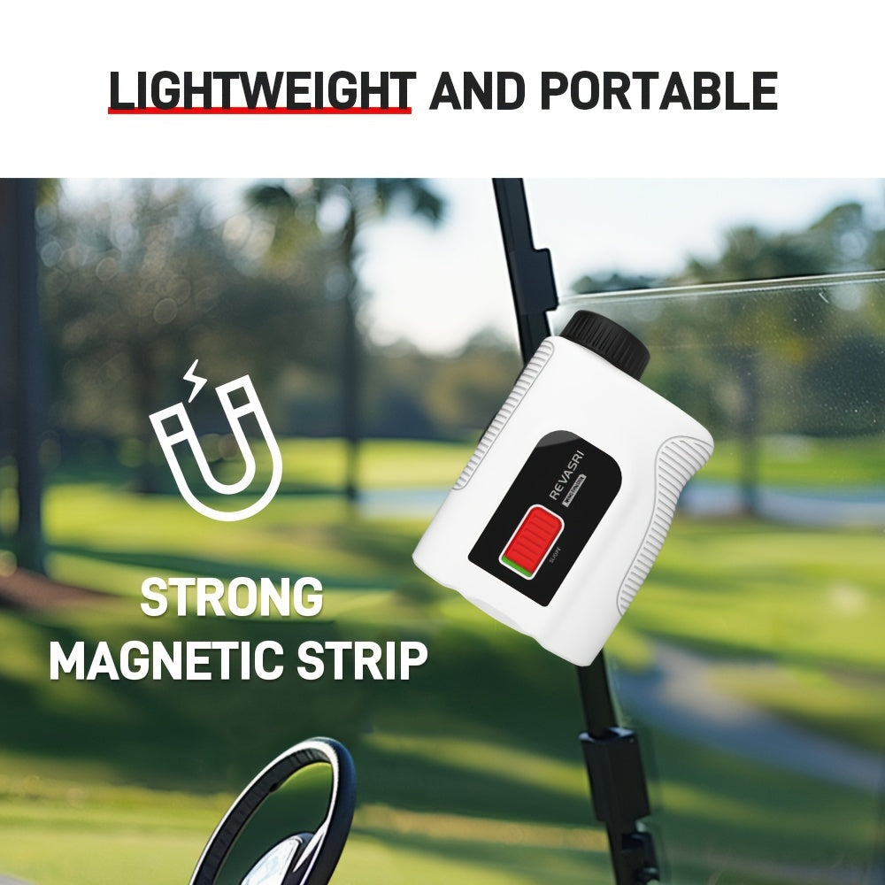 REVASRI Golf Laser Rangefinder with Slope and Flag Lock