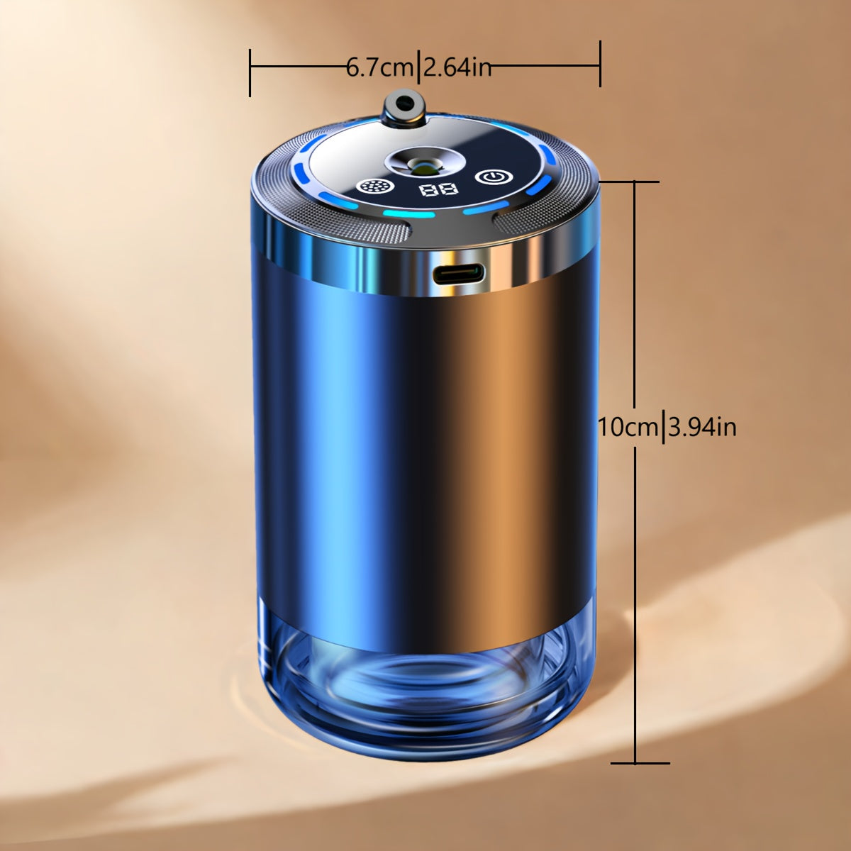 2025 New Car Automatic Aromatherapy Machine, with 5-color LED Light, Car Deodorization and Sterilization, Car Aroma Deodorizing Spray Air Freshener One Machine Three Bottles of Essential Oils - Revitalize Mind Body
