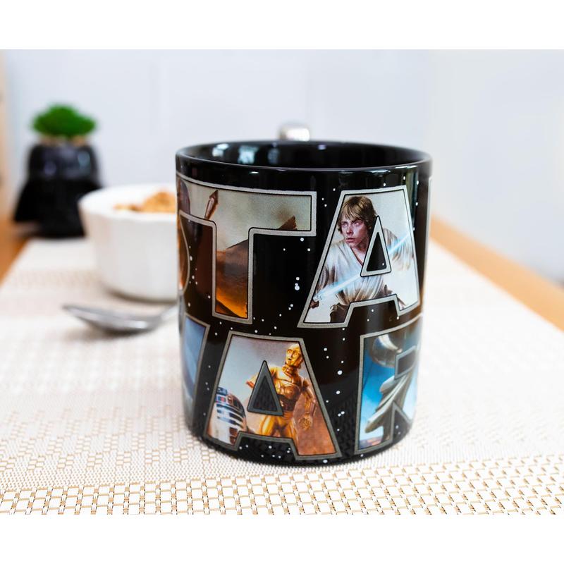 Silver Buffalo Star Wars Officially Licensed Lightsaber Handle Ceramic Mug