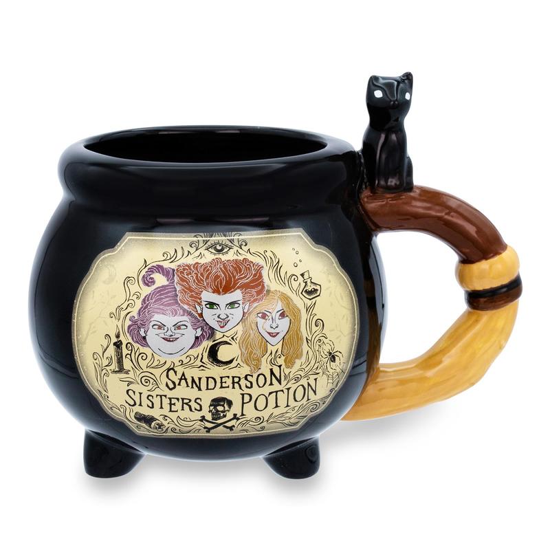 Silver Buffalo Disney Hocus Pocus Cauldron 3D Sculpted Ceramic Mug