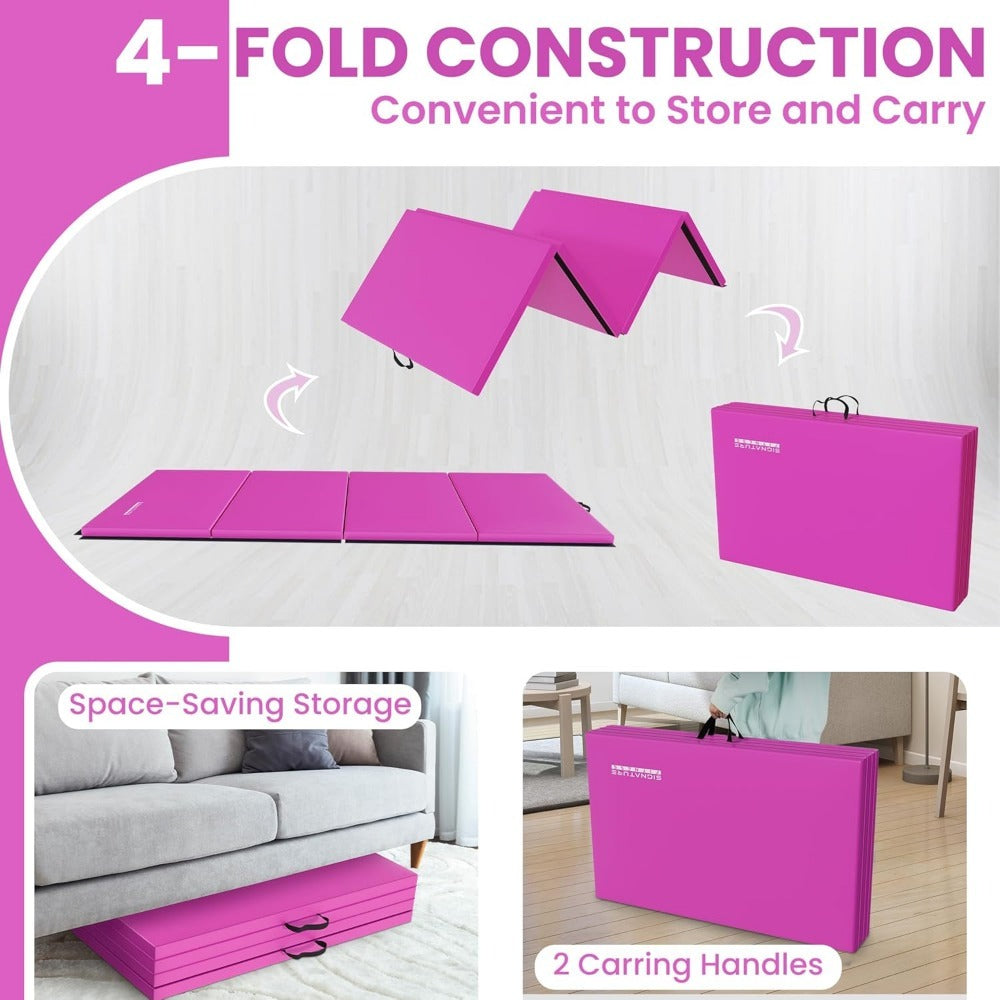 BalanceFrom Folding Exercise Mat For MMA Gyms And Home Use