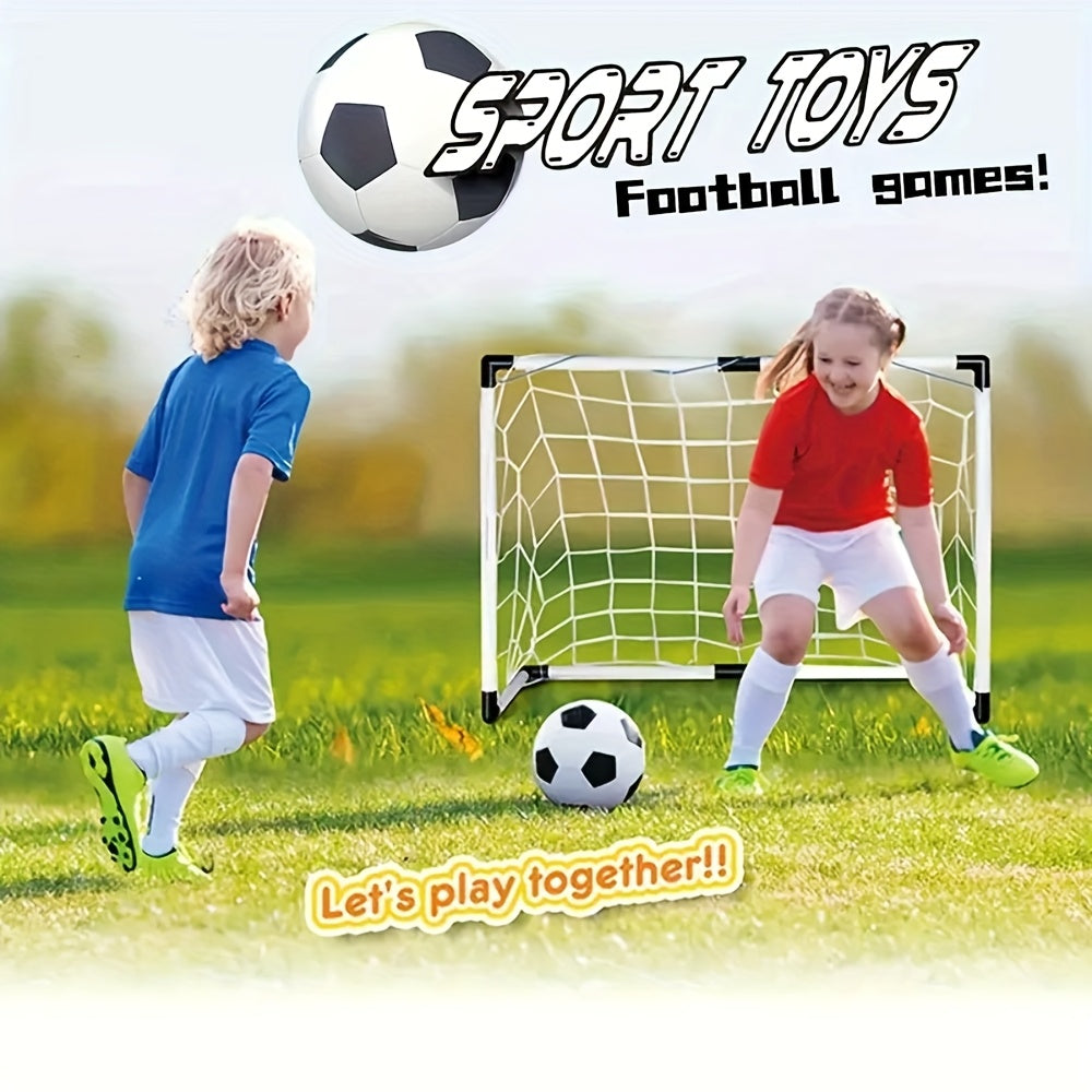 Foldable Soccer Door Frame Net Kit With Detachable Training Equipment