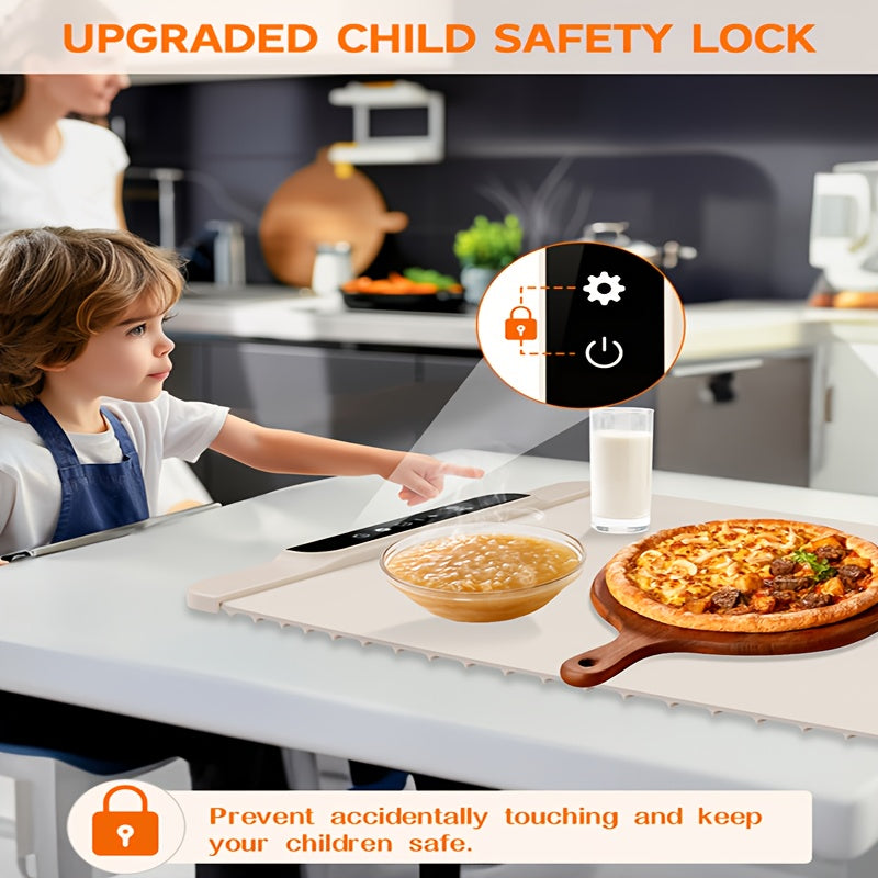 YOOMUE Silicone Food Warming Pad With 3 Temperature Levels