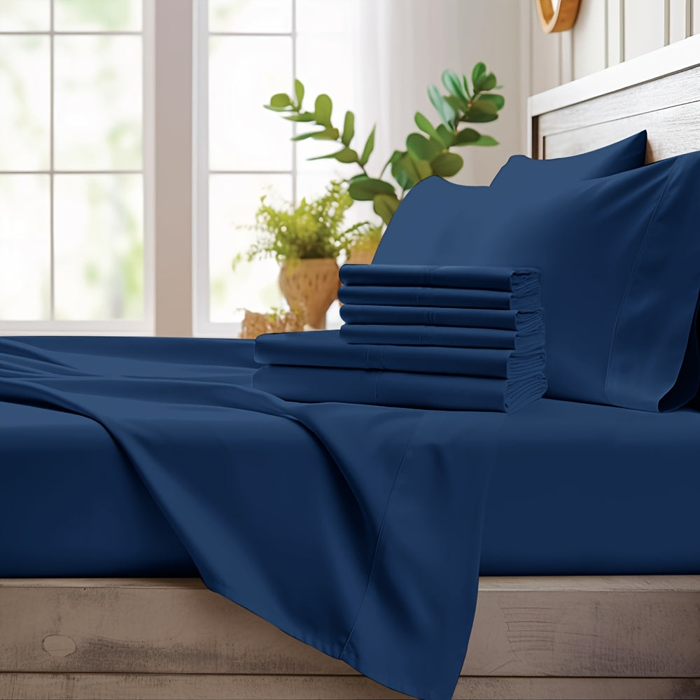 Cooling Bamboo Bed Sheet Set 2000TC Ultra Soft All Season