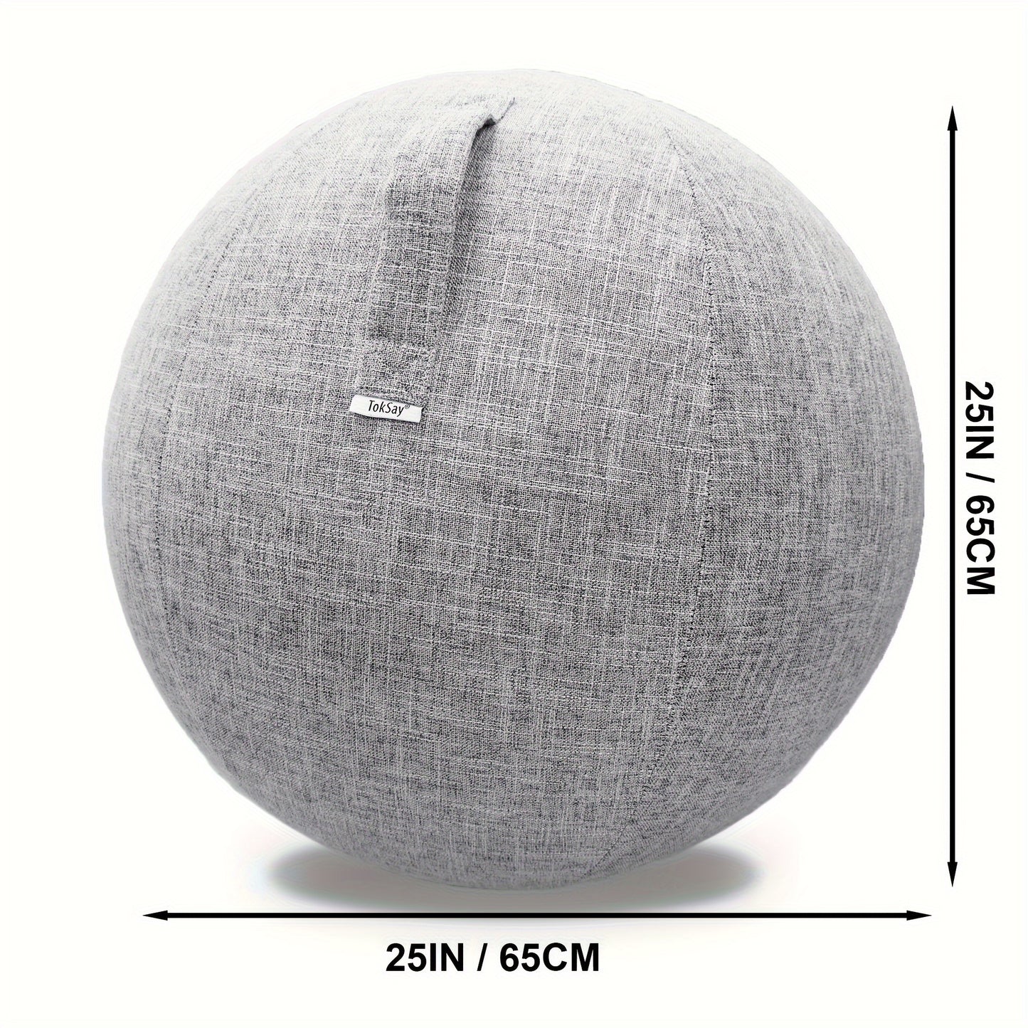 TOKSAY Balance Ball Chair For Home Office Posture Support - Revitalize Mind Body
