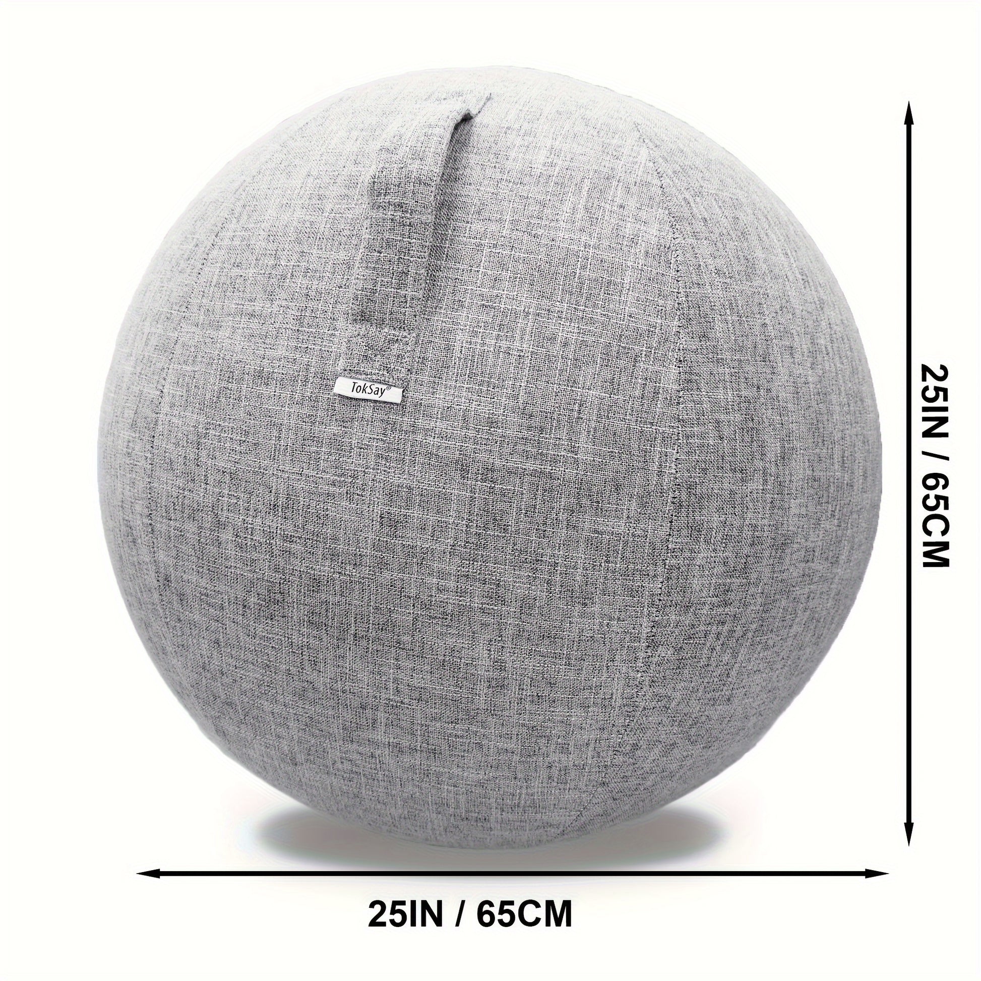TOKSAY Balance Ball Chair For Home Office Posture Support - Revitalize Mind Body