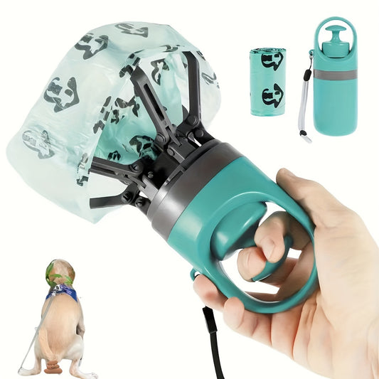 Portable Pet Poop Scooper with Built-in Bag Dispenser - Revitalize Mind Body