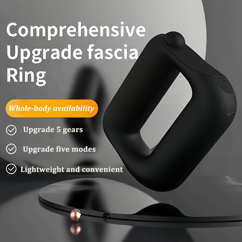 Fascia Ring Massager Portable With 5 Modes And 5 Frequencies - Revitalize Mind Body