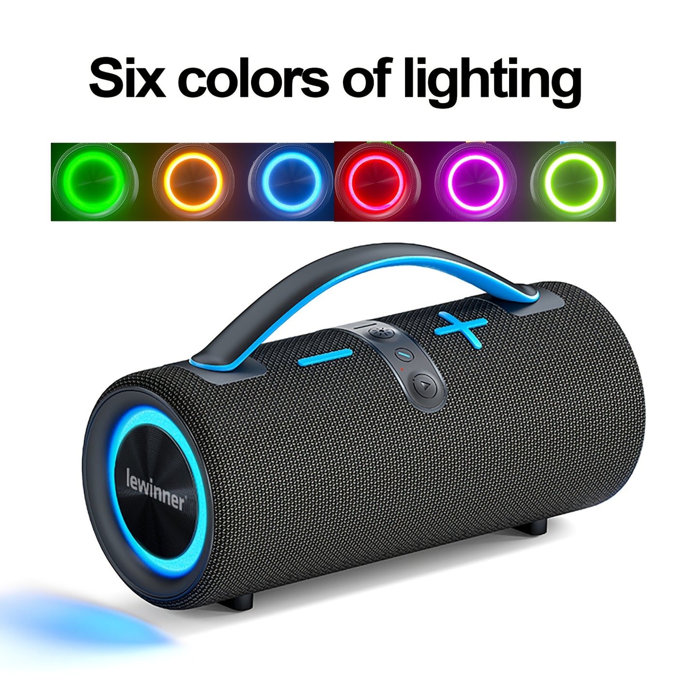 Lewinner Portable Wireless Speaker Outdoor Party Audio