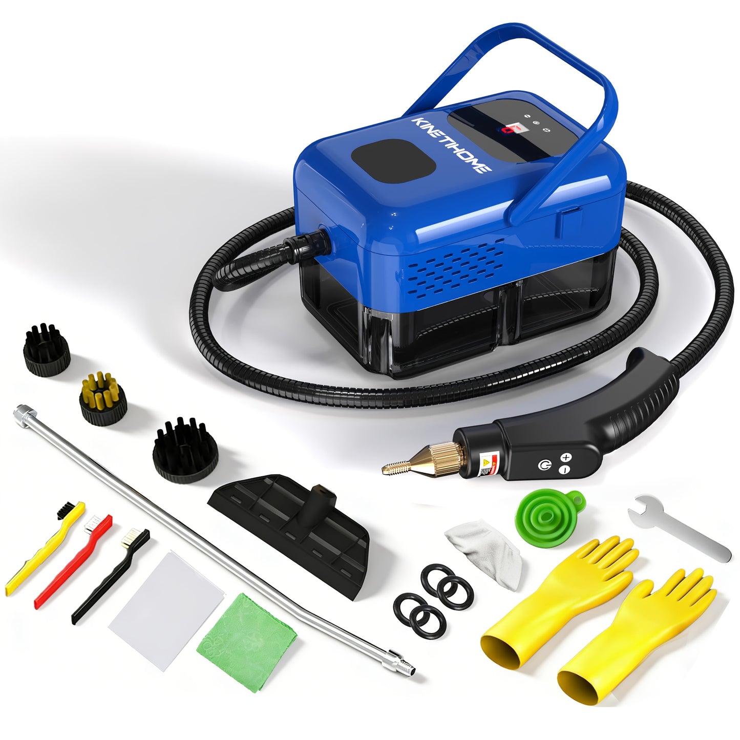 KinetiHome High Pressure Steam Cleaner Handheld for Home Use