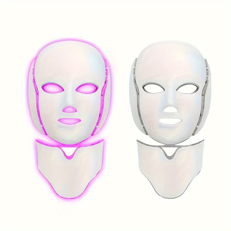 7 Color LED Facial Mask Adjustable Beauty Care Tool Gift