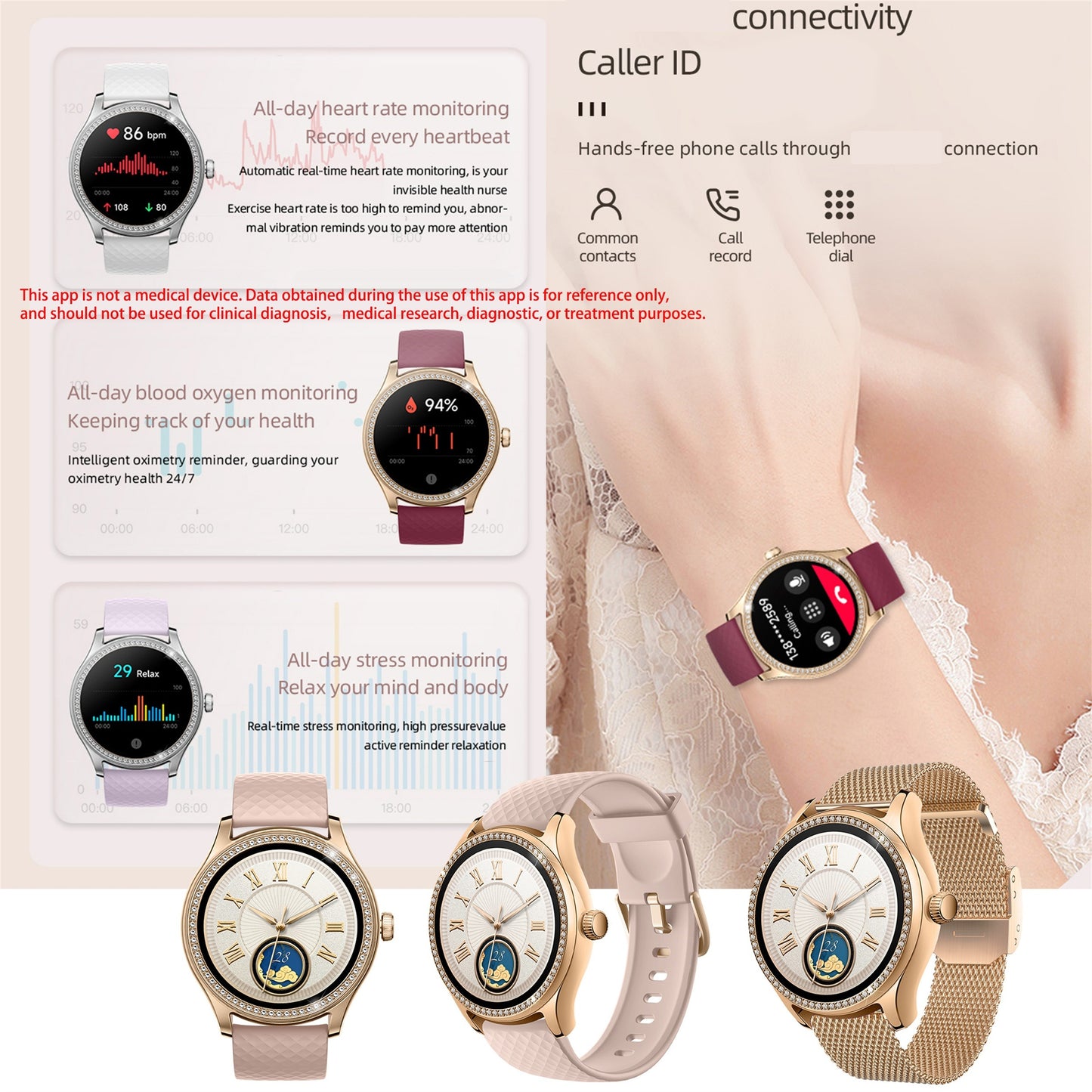 SGDDFIT Smart Watch With Alexa Built In For Android iPhone - Revitalize Mind Body