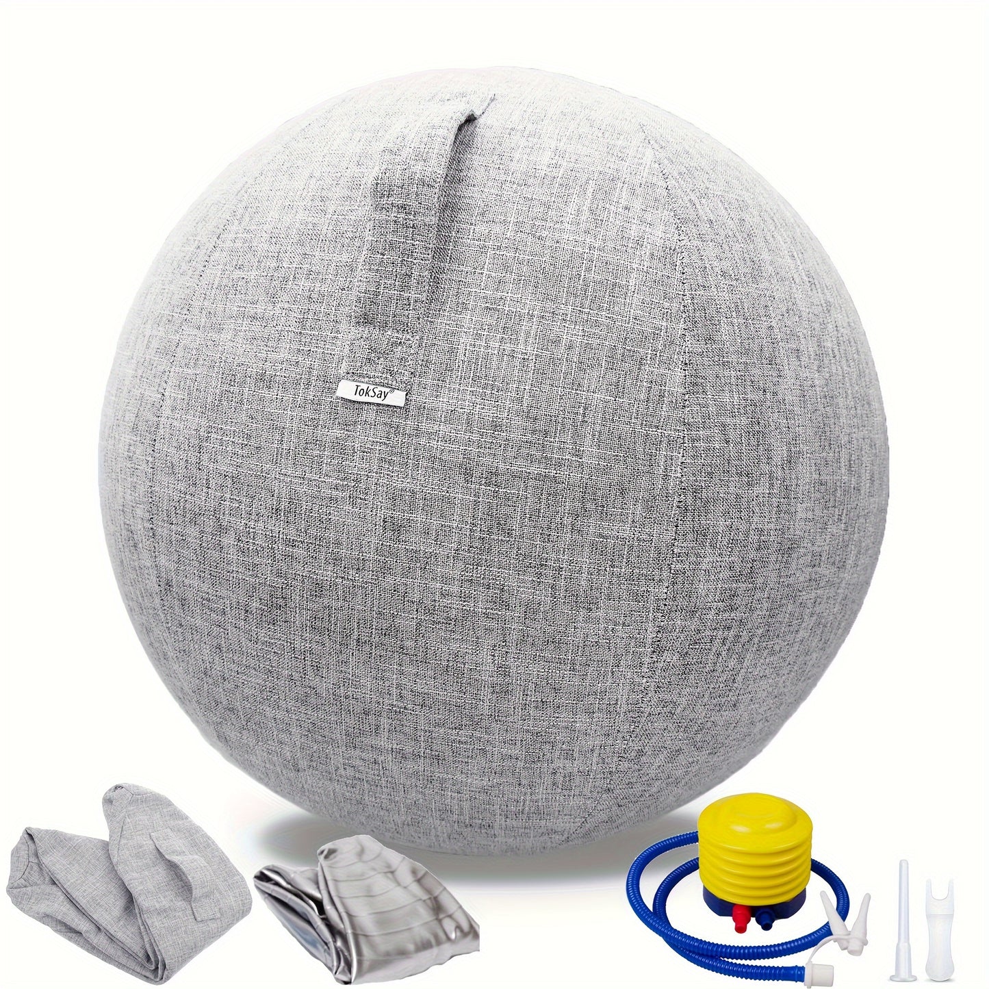 TOKSAY Balance Ball Chair For Home Office Posture Support - Revitalize Mind Body