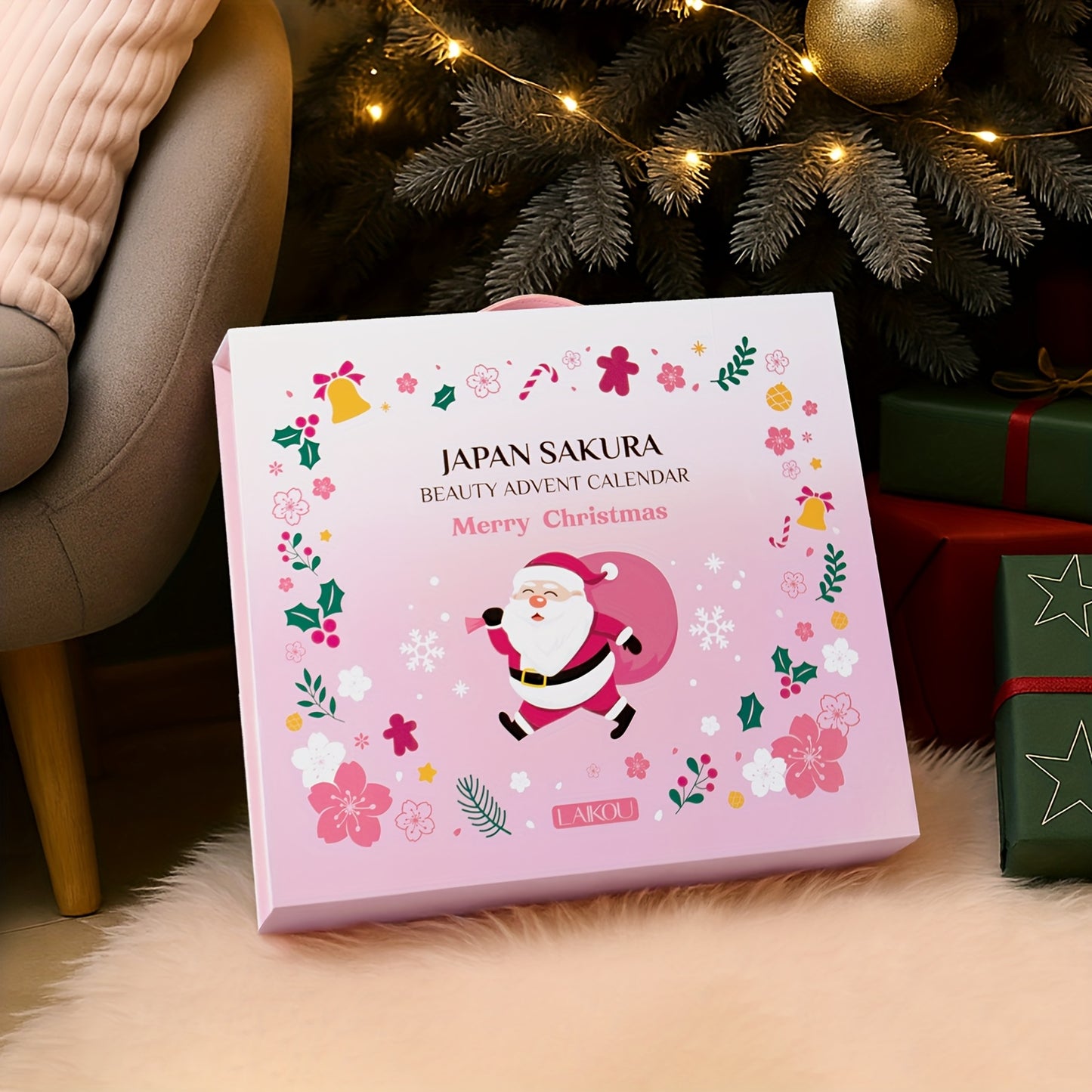 LAIKOUE Sakura Radiance Skincare Advent Calendar Gift Set