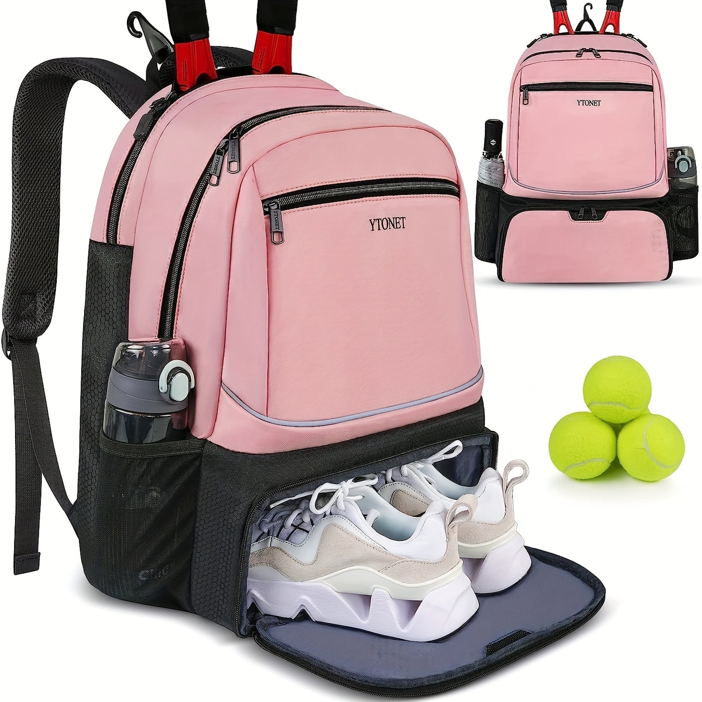 Tennis Backpack For Women And Men With Insulated Racket Pocket