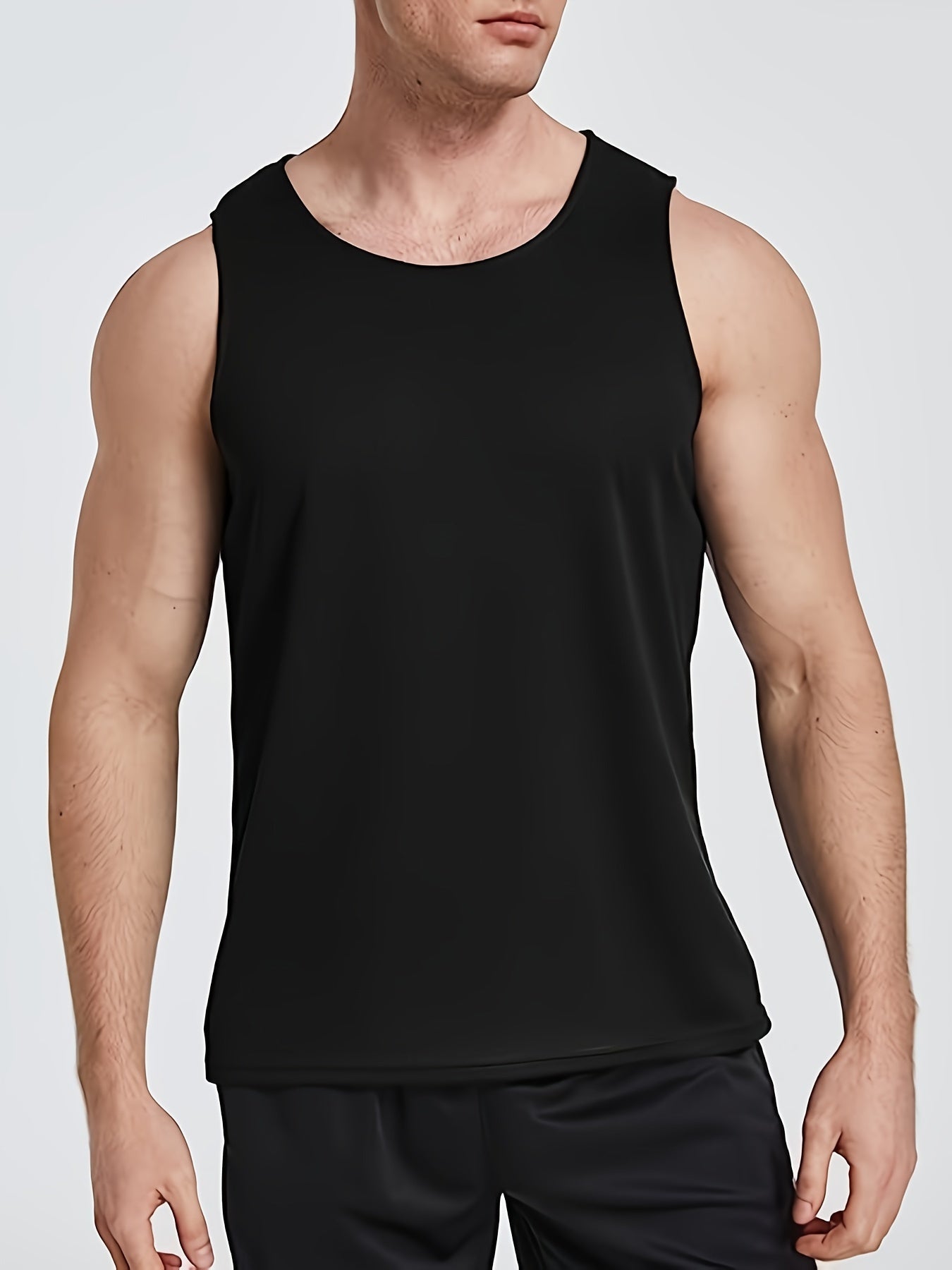 HOPLYNNCollar Six Pack Men's Athletic Tank Tops Moisture Wicking - Revitalize Mind Body