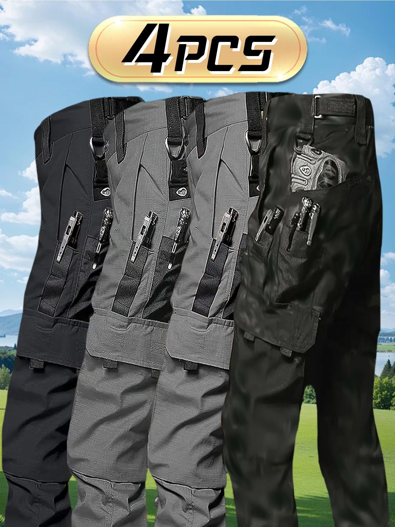 DISI Lightweight Work Pants For Men Outdoor Hiking Gear