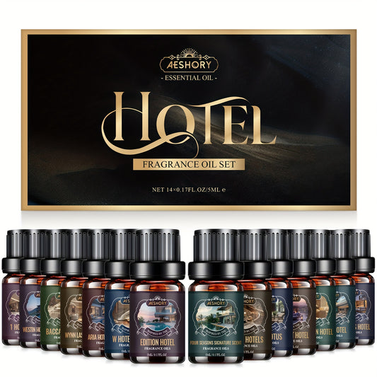 TOTATUIT Luxury Hotel Grade Essential Oil Diffuser Multi Scent Set