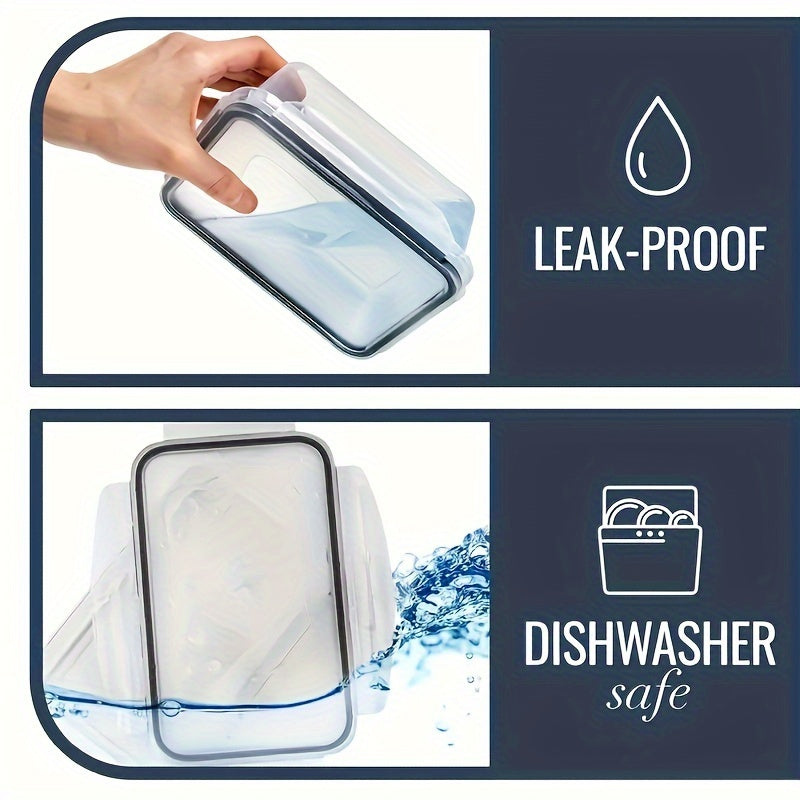 Shigeer 68 Pack Airtight Plastic Food Storage Containers