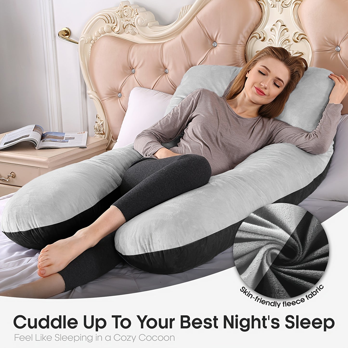 WNDY'S DREAM Body Pillow for Whole Body Support and Comfort