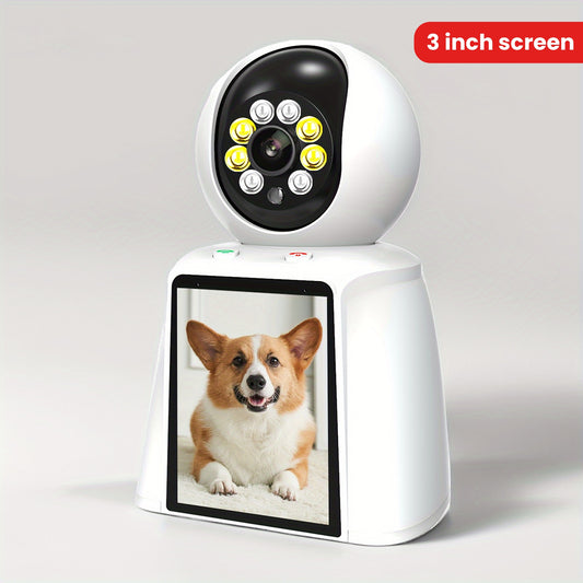 Pet Camera Smart Home Security With 2 Way Talk Indoor