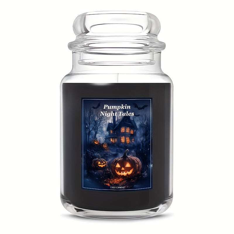 SEARVGRH 80 Hours Long Burning Halloween Candle Gift