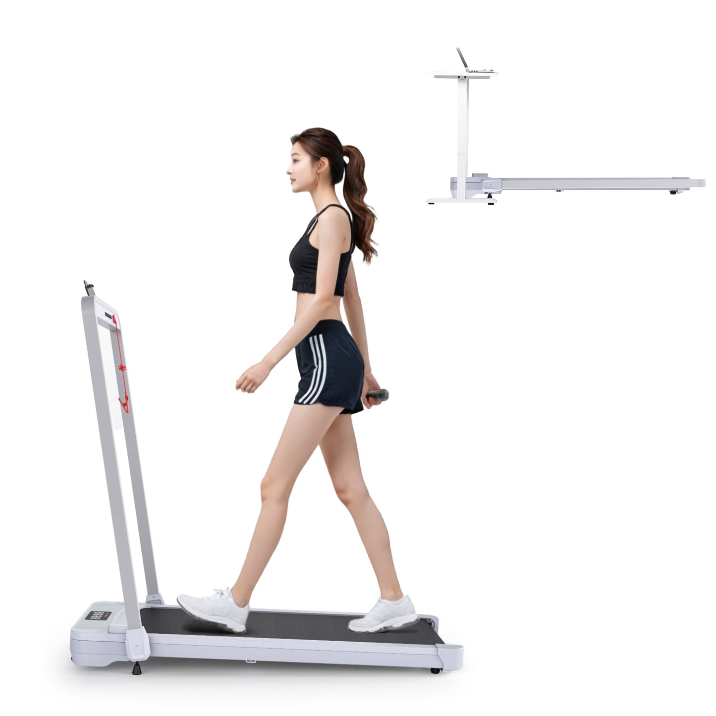 Upreign 3 In 1 Portable Treadmill Walking Pad With Incline