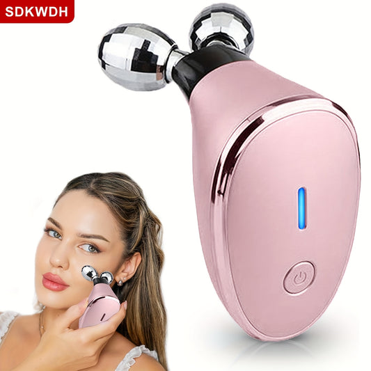 4 In 1 Exquisite Facial Massage Instrument, Small And Easy To Carry, Usb Charging, A Gift For Girls, A Necessary Gift For Wives And Girlfriends - Revitalize Mind Body