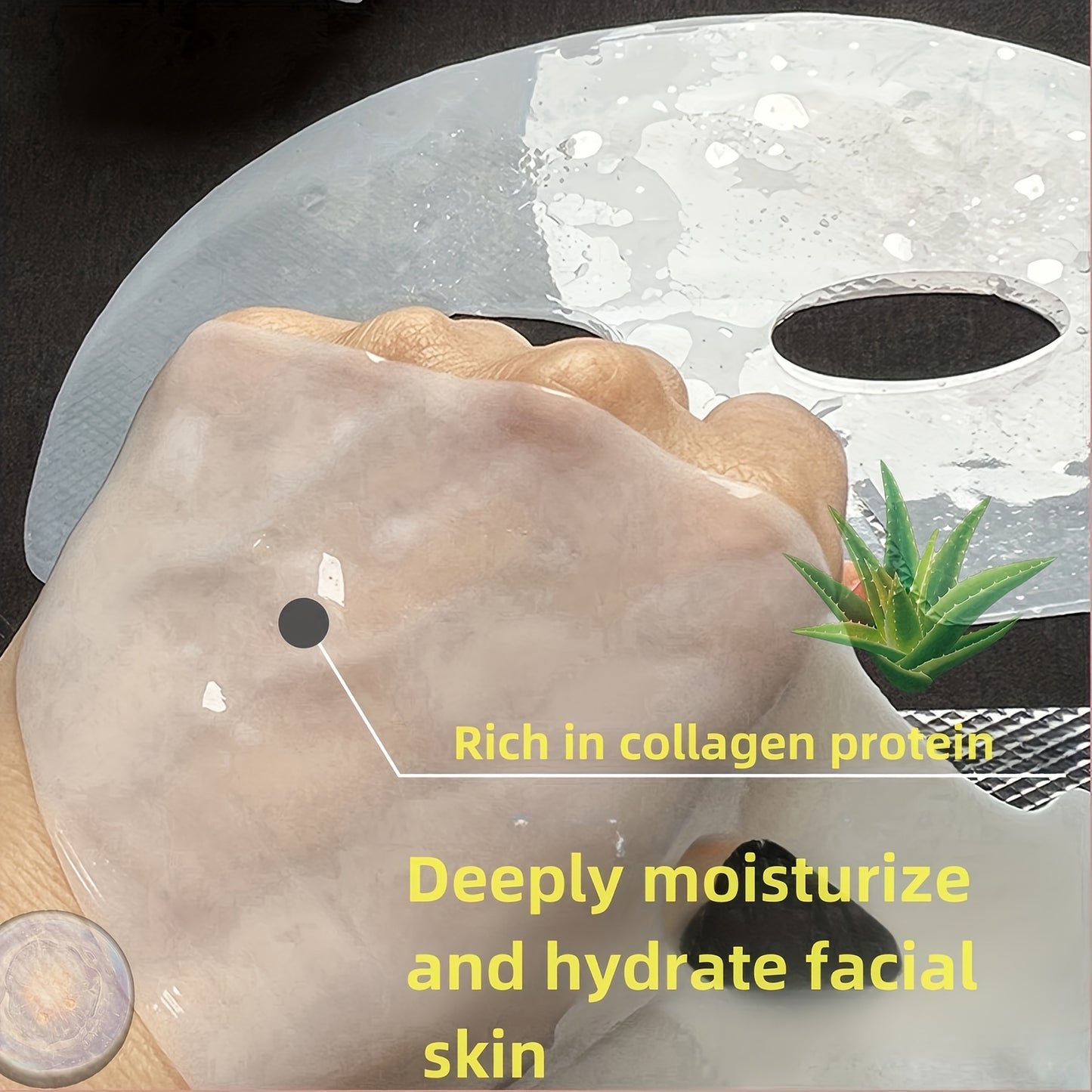 Korean Collagen Mask Set With Hyaluronic Acid, 16 Sheets - Revitalize Mind Body