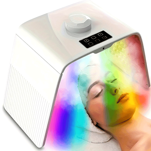 Foldable LED Facial Mask, Skincare Beauty Device For Home Use, Ideal Gift For Women, Mother'S Day Gift - Revitalize Mind Body