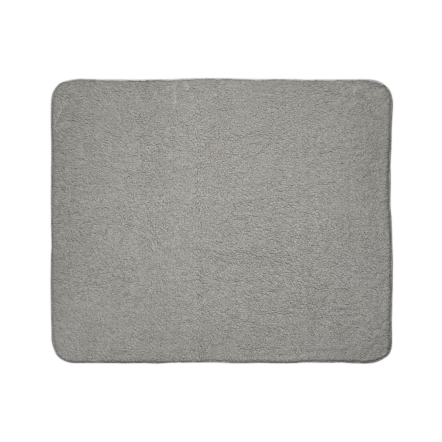 Pastel Mickey Head Pattern Fleece Sherpa Blanket | Teal Watercolor Mouse Print - Revitalize Mind Body