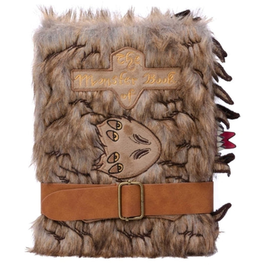 Harry Potter Monster Book of Monsters Plush Journal Hardcover