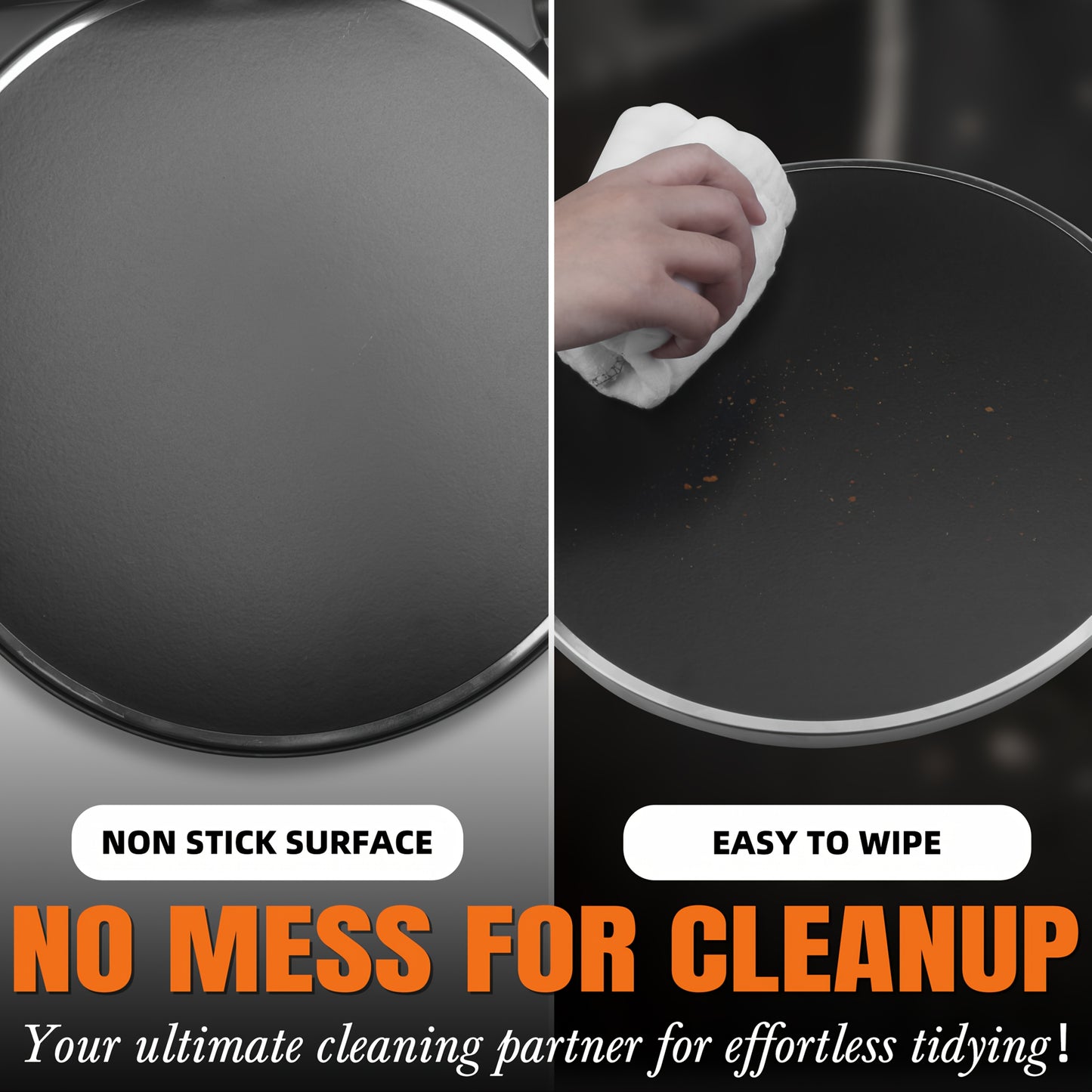 TASTETIDE Electric Quesadilla And Grilled Cheese Maker With Thermostat