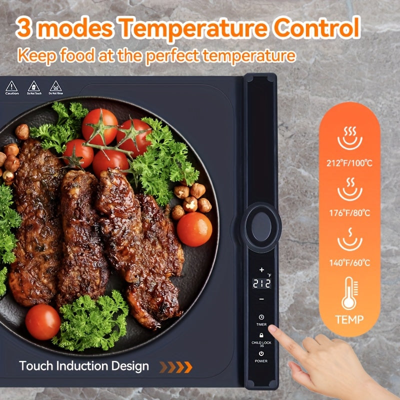 YOOMUE Silicone Food Warming Pad With 3 Temperature Levels