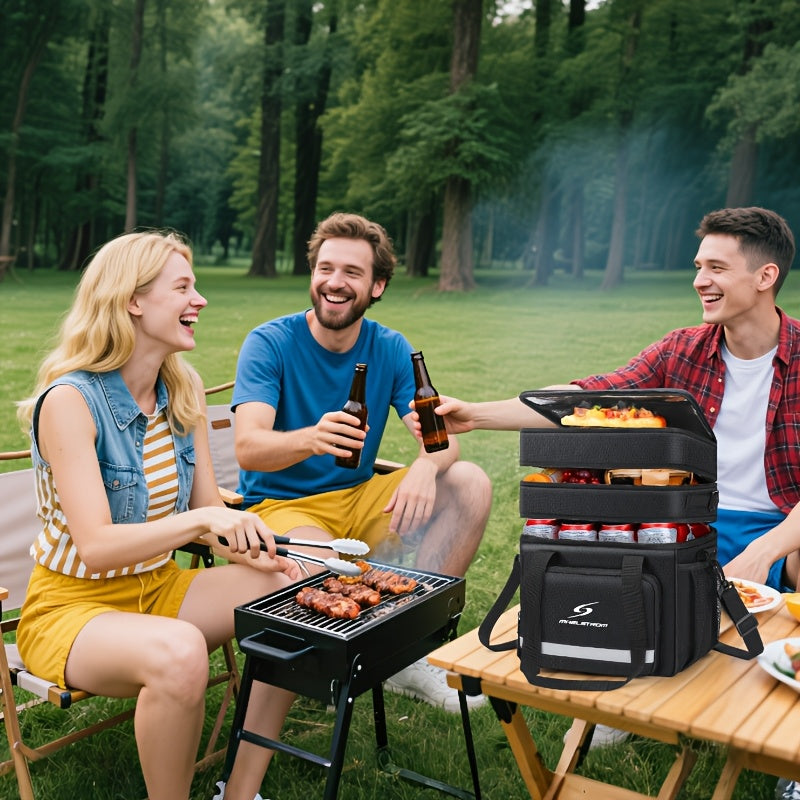 Insulated Leakproof Lunch Cooler Bag for Office and Picnics - Revitalize Mind Body