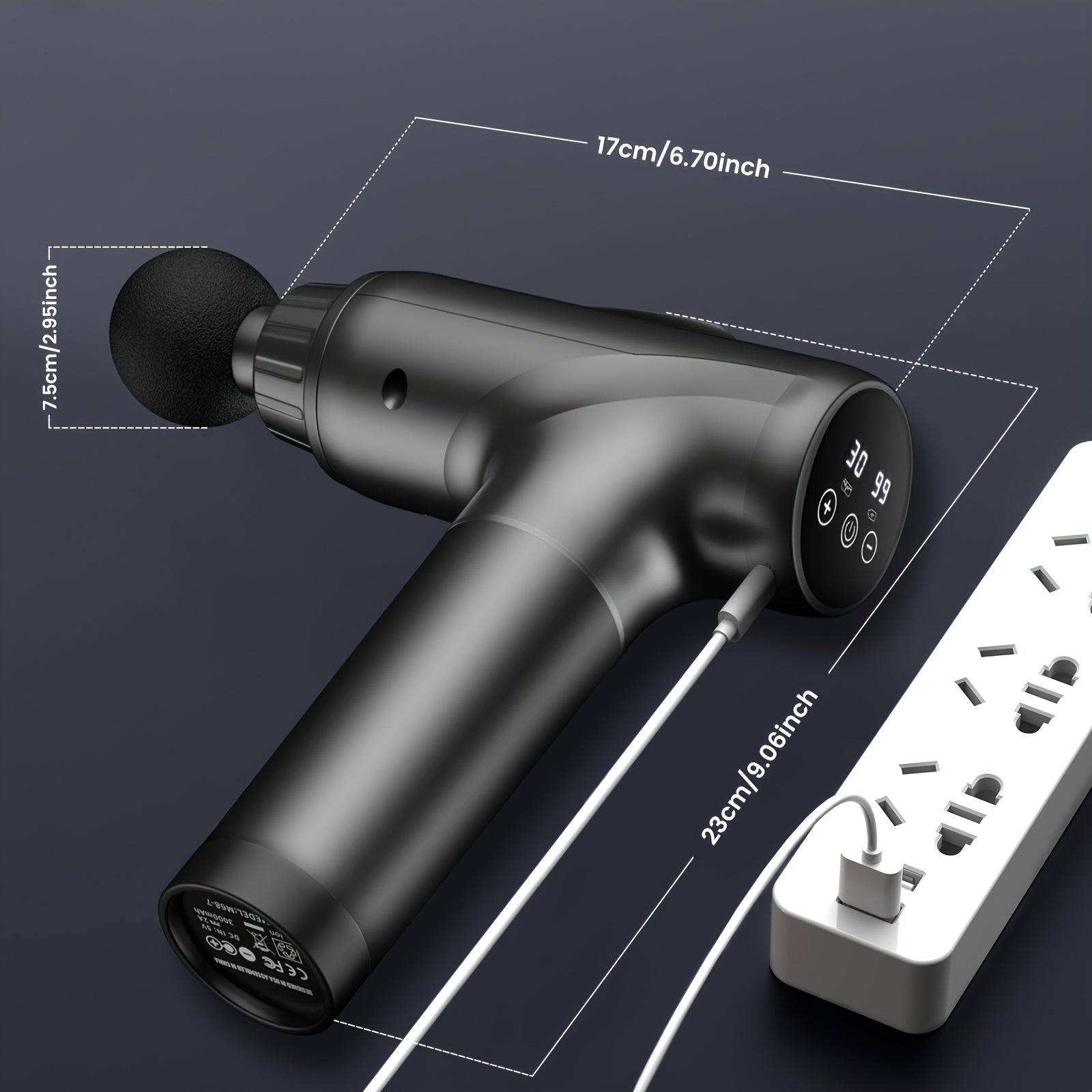 OLSKY Full Body Massage Gun for Deep Tissue Muscle Recovery - Revitalize Mind Body